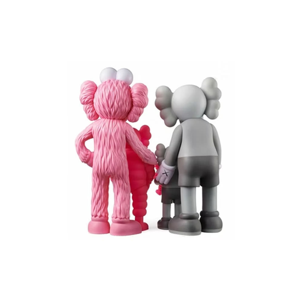 KAWS Family Vinyl Figures Grey/PinkKAWS Family Vinyl Figures Grey/Pink