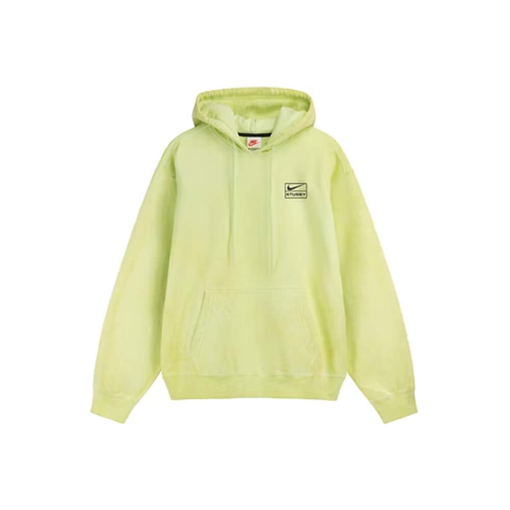 Nike x Stussy Washed Hoodie (Asia Sizing) VoltNike x Stussy Washed