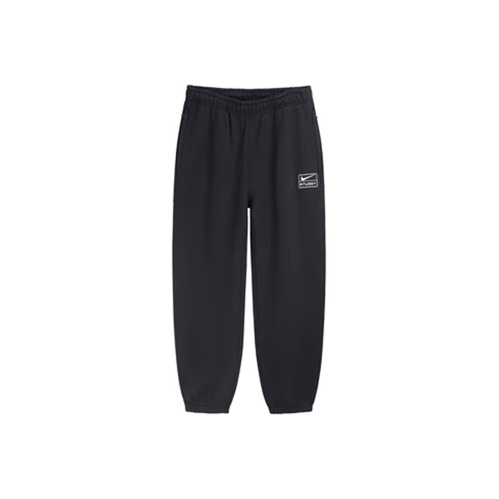 Nike x Stussy Washed Sweatpants (Asia Sizing) BlackNike x Stussy Washed