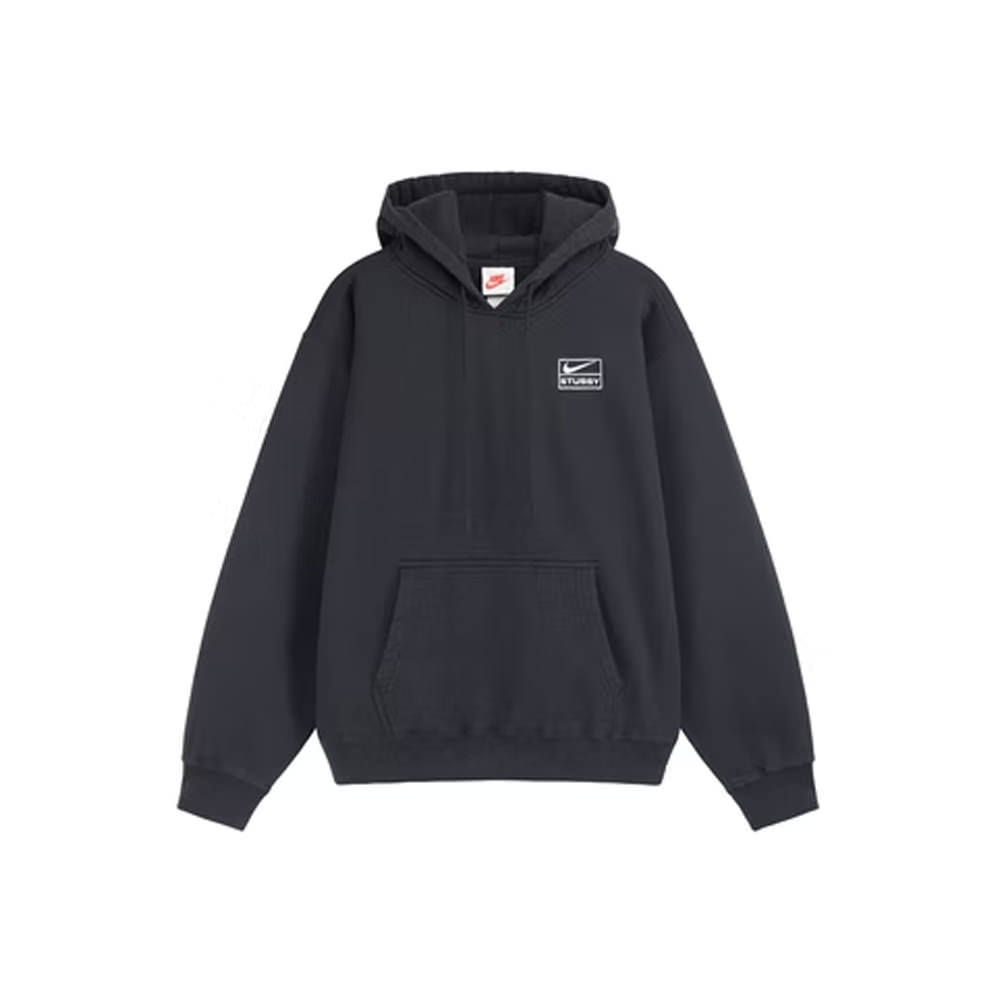 Nike x Stussy Washed Hoodie BlackNike x Stussy Washed Hoodie Black OFour