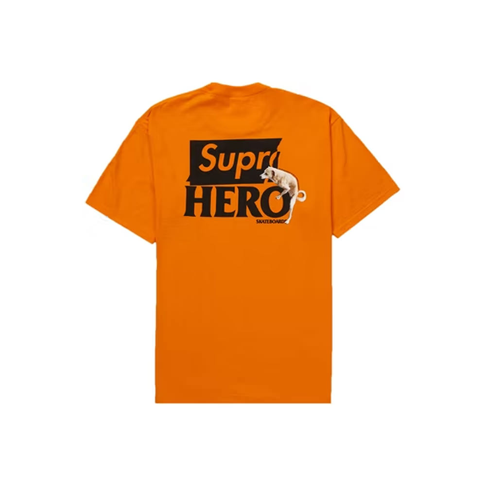 Supreme ANTIHERO Dog Tee OrangeSupreme ANTIHERO Dog Tee Orange OFour