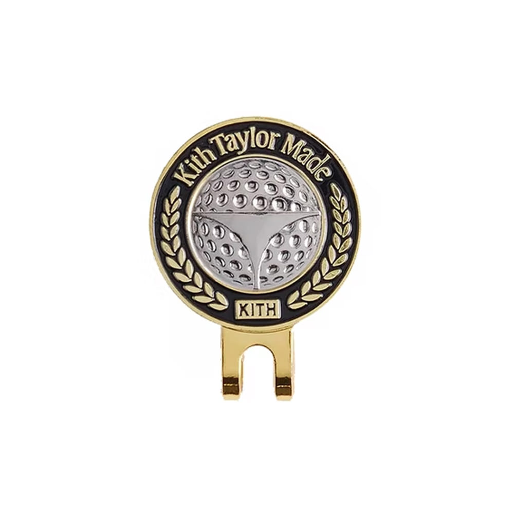Kith TaylorMade Hat Clip Ball Marker Golden YellowKith TaylorMade Hat