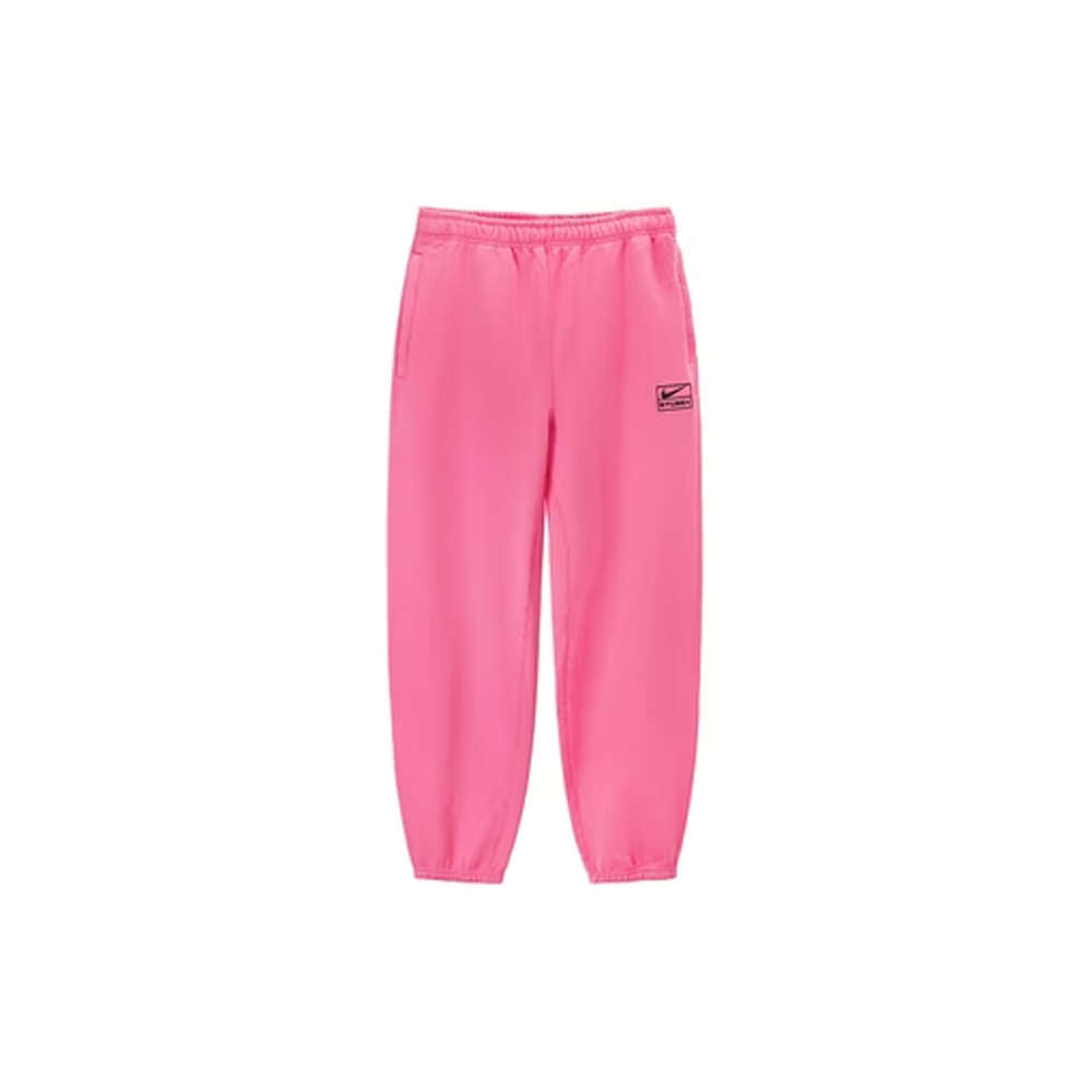 Nike x Stussy Washed Sweatpants (Asia Sizing) PinkNike x Stussy Washed