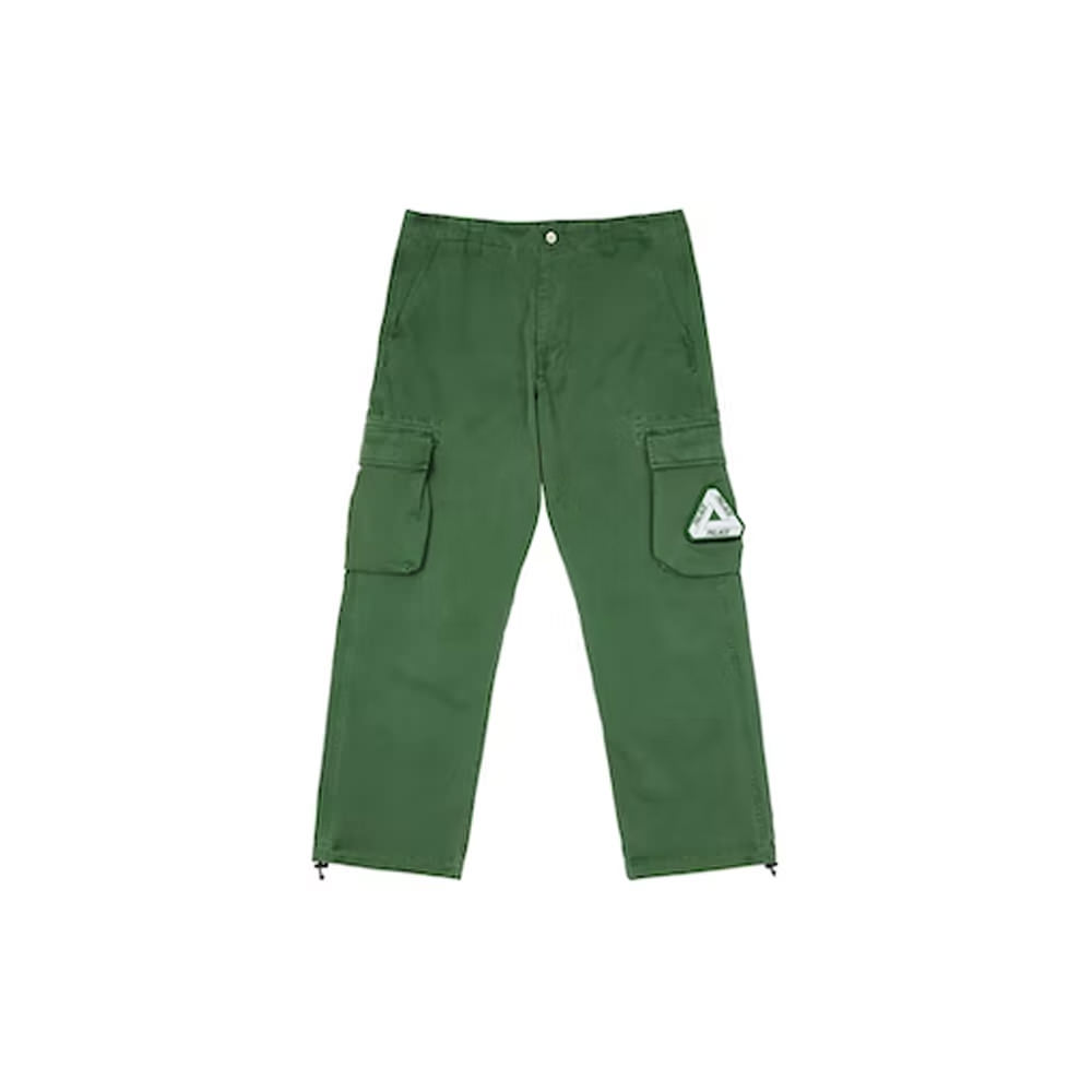Palace Garment Dyed Cargo Trouser OlivePalace Garment Dyed Cargo