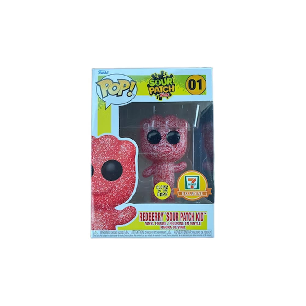 Funko Pop! Sour Patch Kids Redberry Sour Patch Kid GITD 7Eleven
