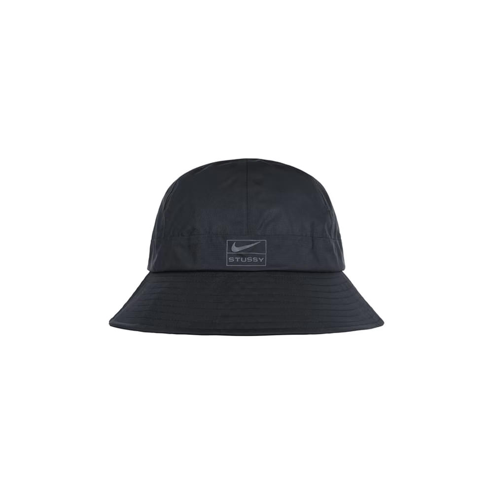 Nike x Stussy StormFit Bucket Hat BlackNike x Stussy StormFit Bucket