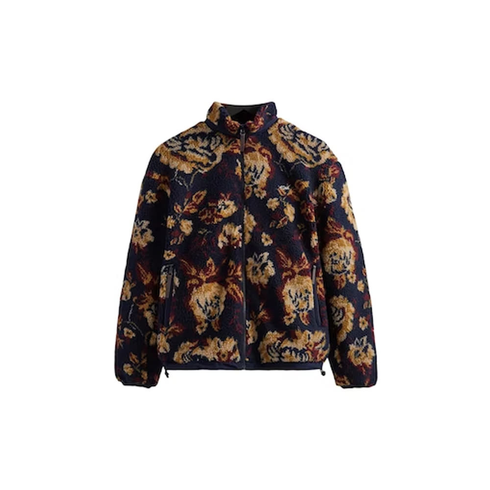 Kith Pinehurst Floral Sherpa Full Zip NocturnalKith Pinehurst Floral