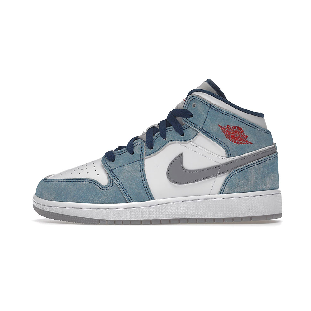 Jordan 1 Mid SE French Blue Light Steel (GS)Jordan 1 Mid SE French Blue