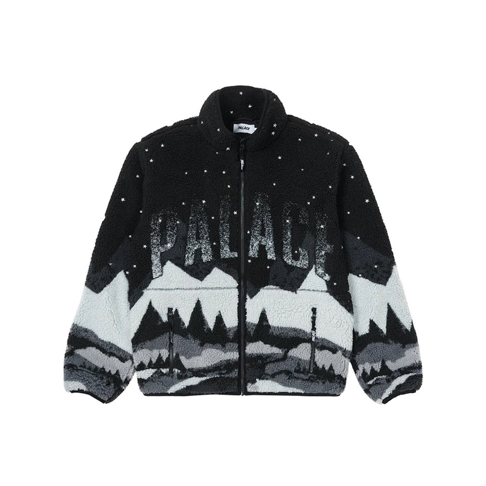 Palace Peak Funnel Fleece BlackPalace Peak Funnel Fleece Black OFour
