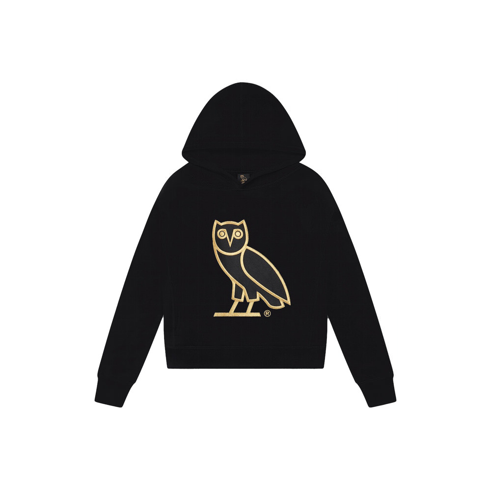 OVO Womens OG Owl Hoodie BlackOVO Womens OG Owl Hoodie Black OFour