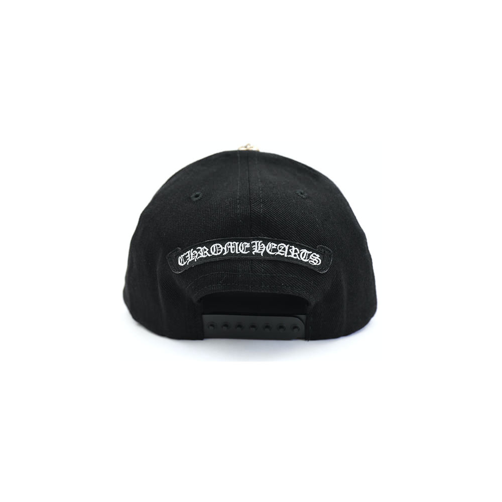 Chrome Hearts Horseshoe Denim Baseball Hat BlackChrome Hearts Horseshoe