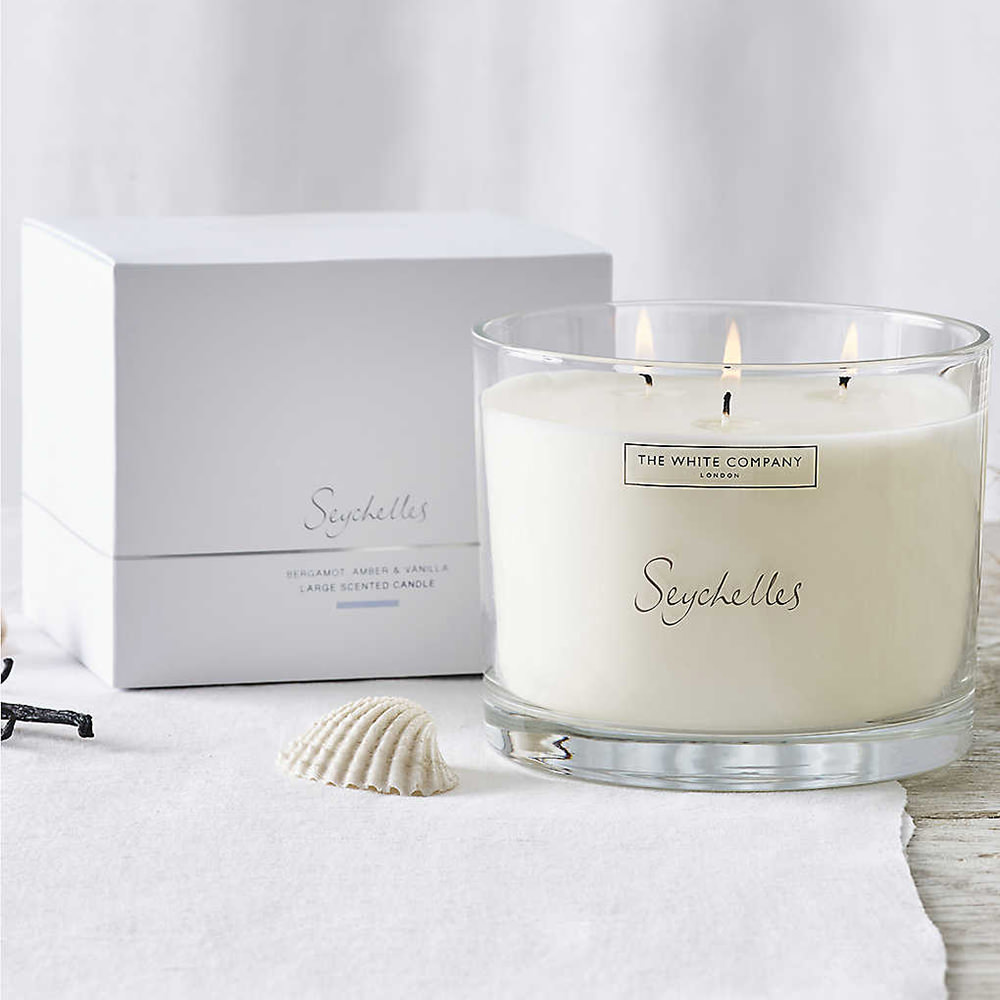 Seychelles large scented candle 770gSeychelles large scented candle