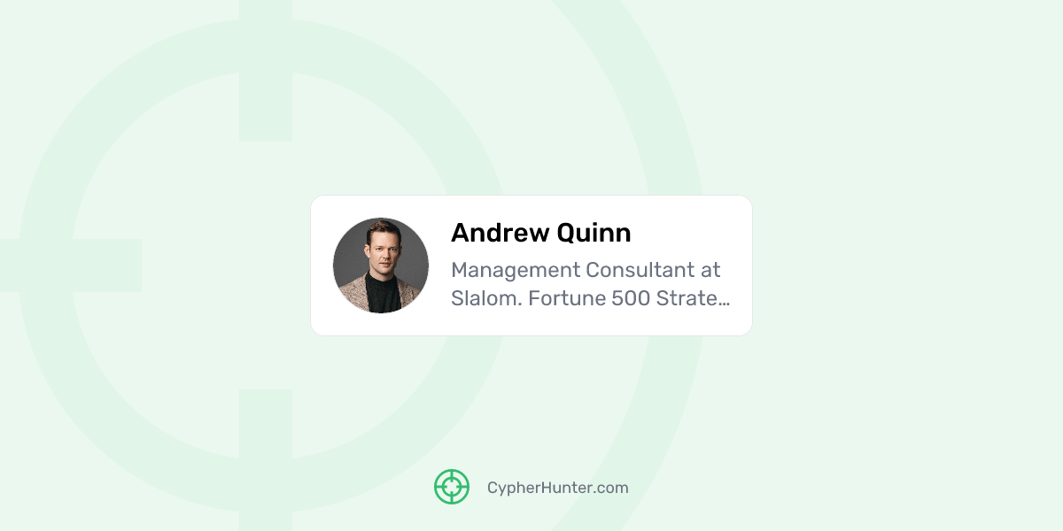 Andrew Quinn CypherHunter