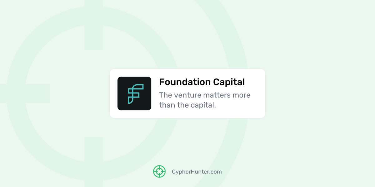 Foundation Capital CypherHunter