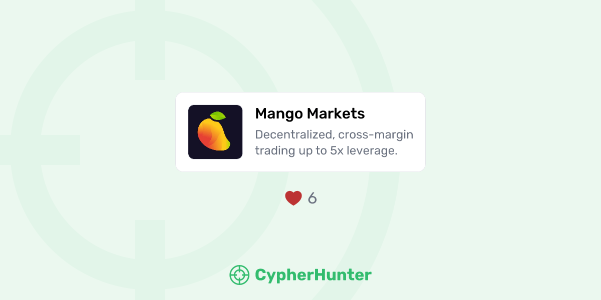 Mango Markets CypherHunter