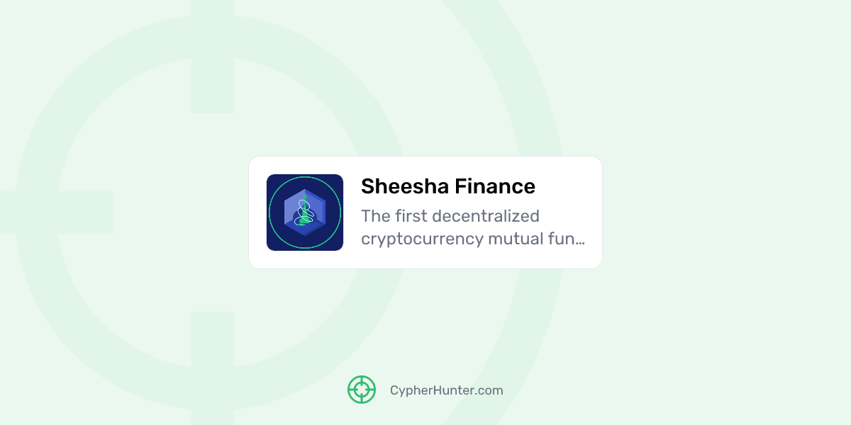Sheesha Finance CypherHunter