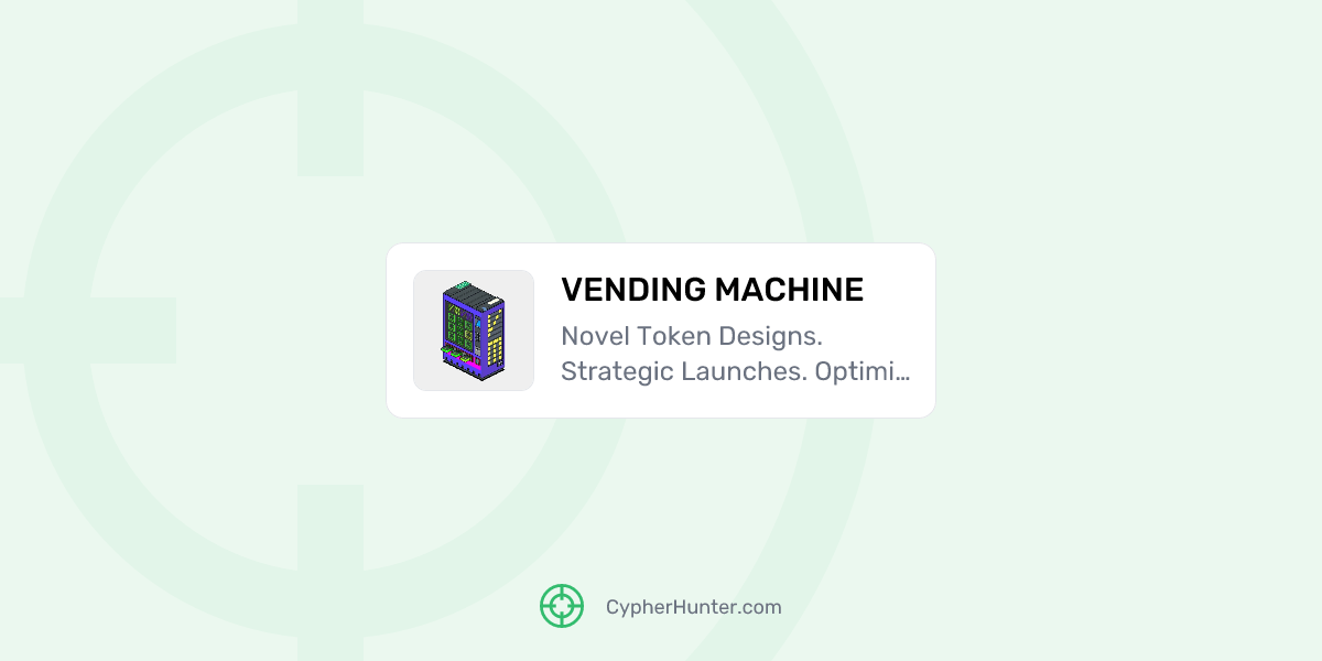 VENDING MACHINE CypherHunter