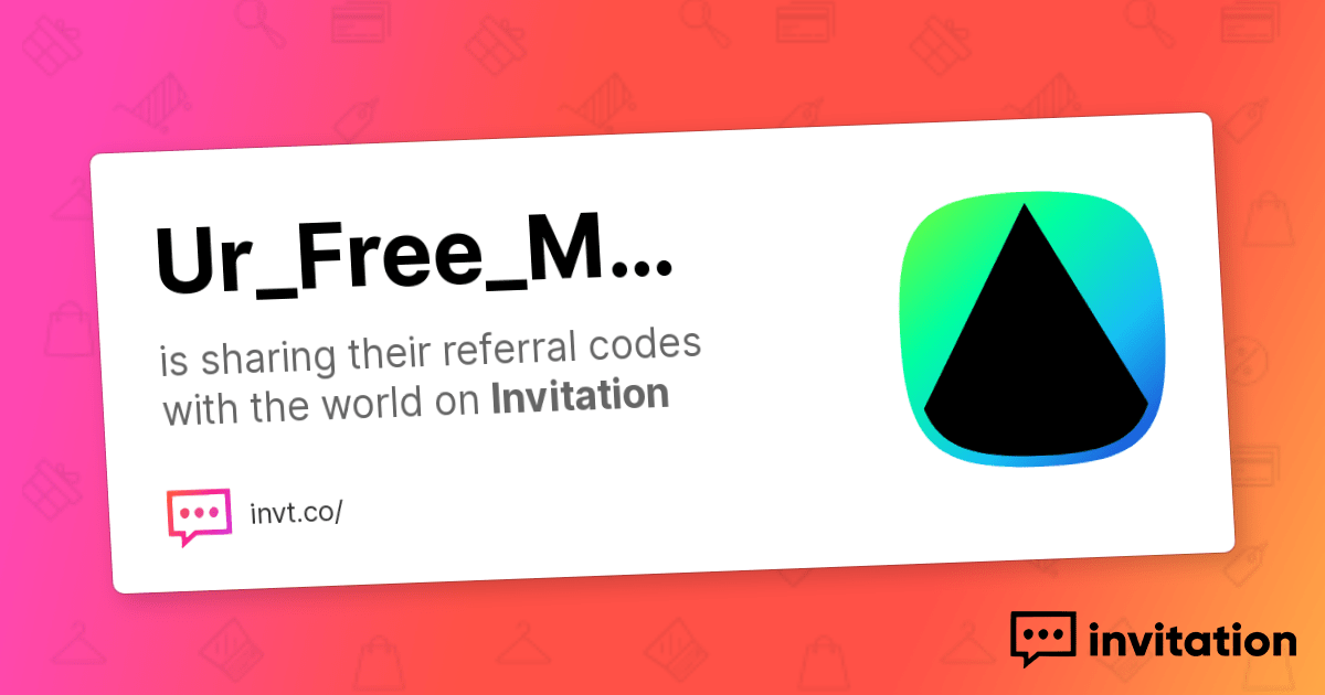 M's Promo Codes — Ur_Free_Money invitation.codes