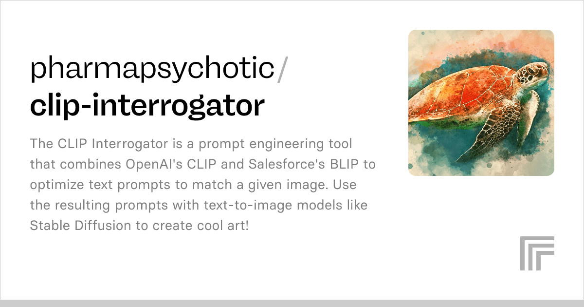 pharmapsychotic/clipinterrogator API reference