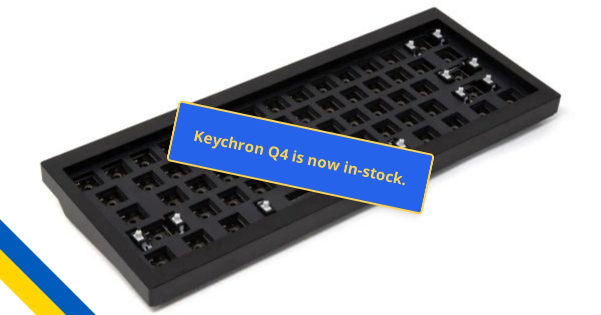 In-stock Keychron Q4 | ThocStock