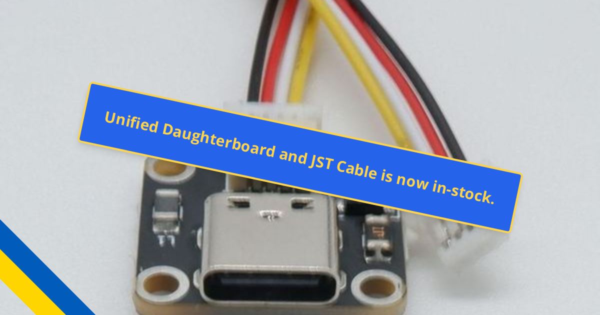Instock Unified Daughterboard and JST Cable ThocStock