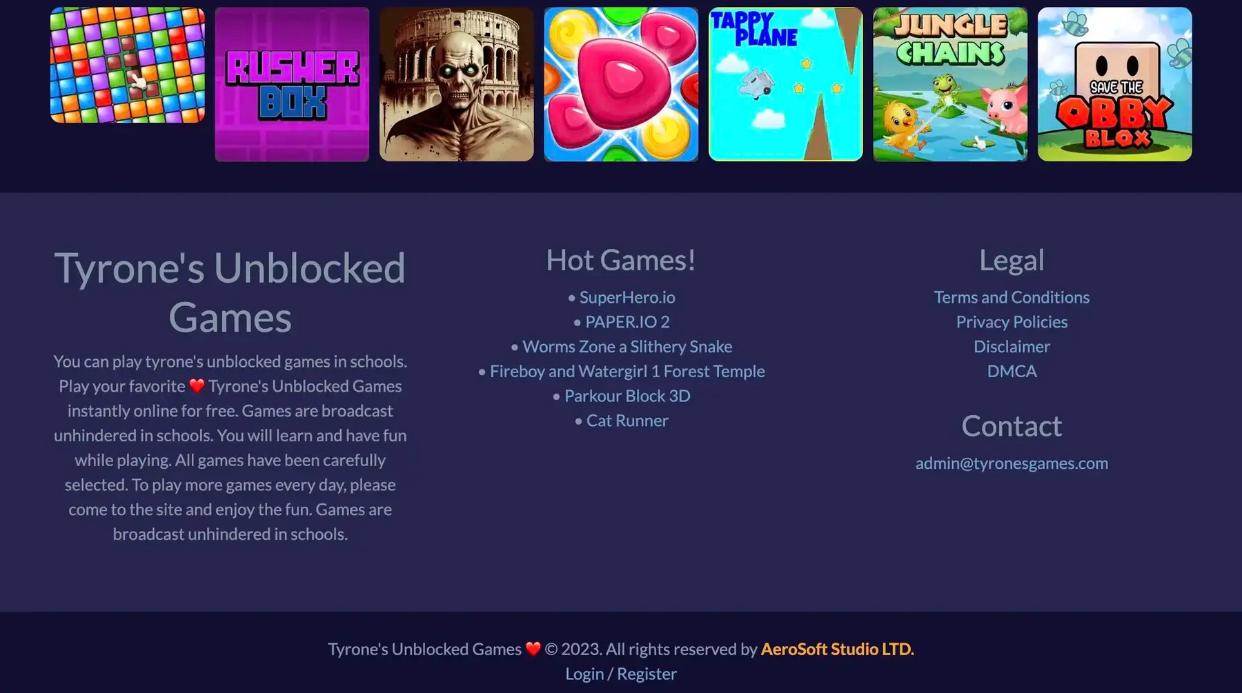 Top 5 Games at Tyrone's Unblocked Games (2023) Ogamify