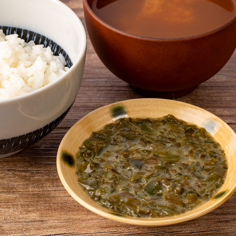 渉水産 ごはんのおとも めかぶみそ 100g｜男鹿なび通販
