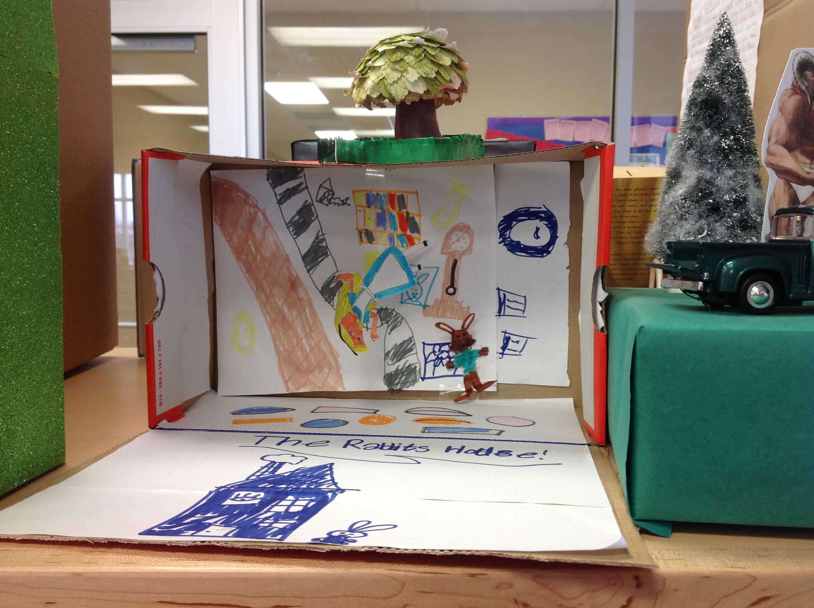 4th Grade Book Report Dioramas Ogden Preparatory Academy