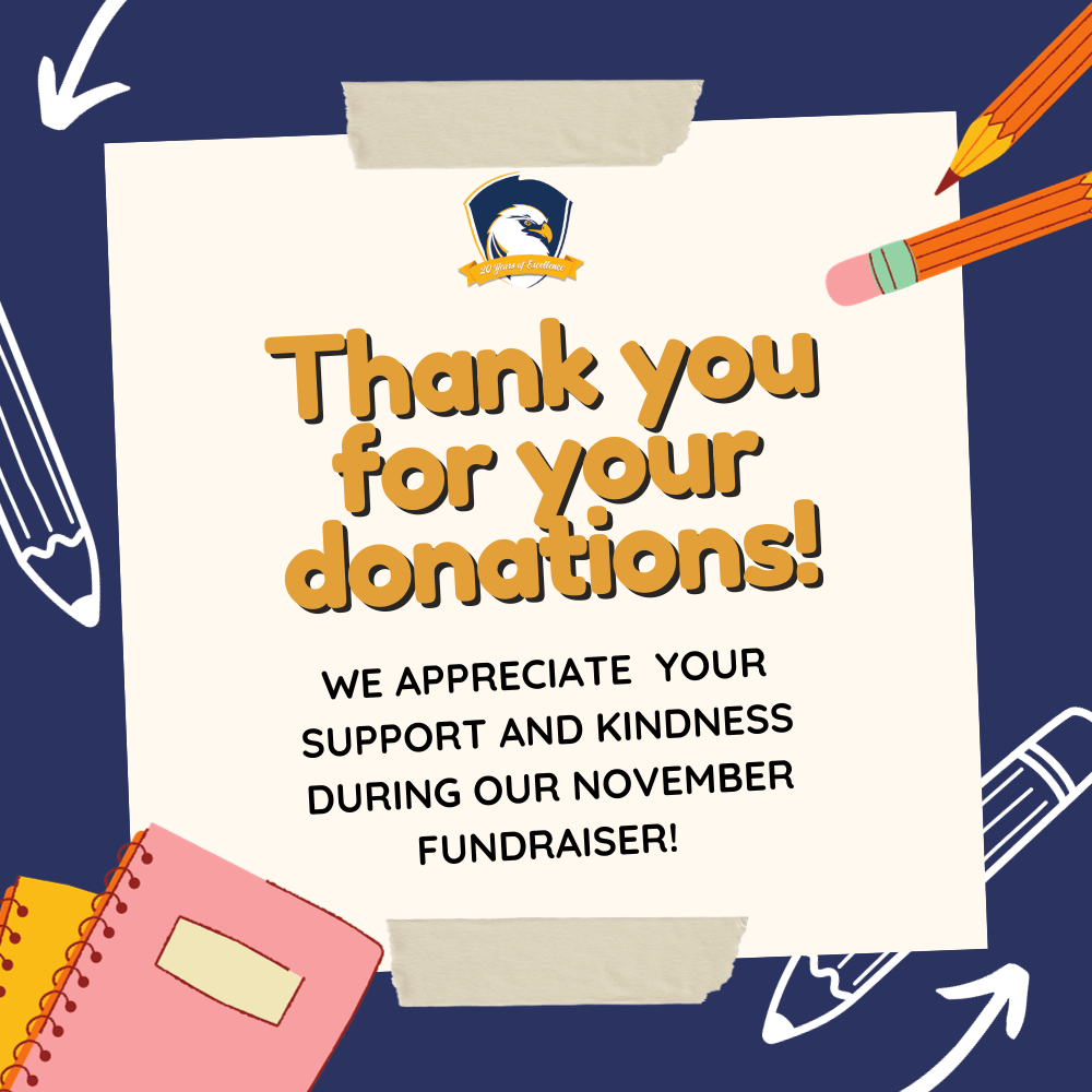 Thank You for Donating! Ogden Preparatory Academy