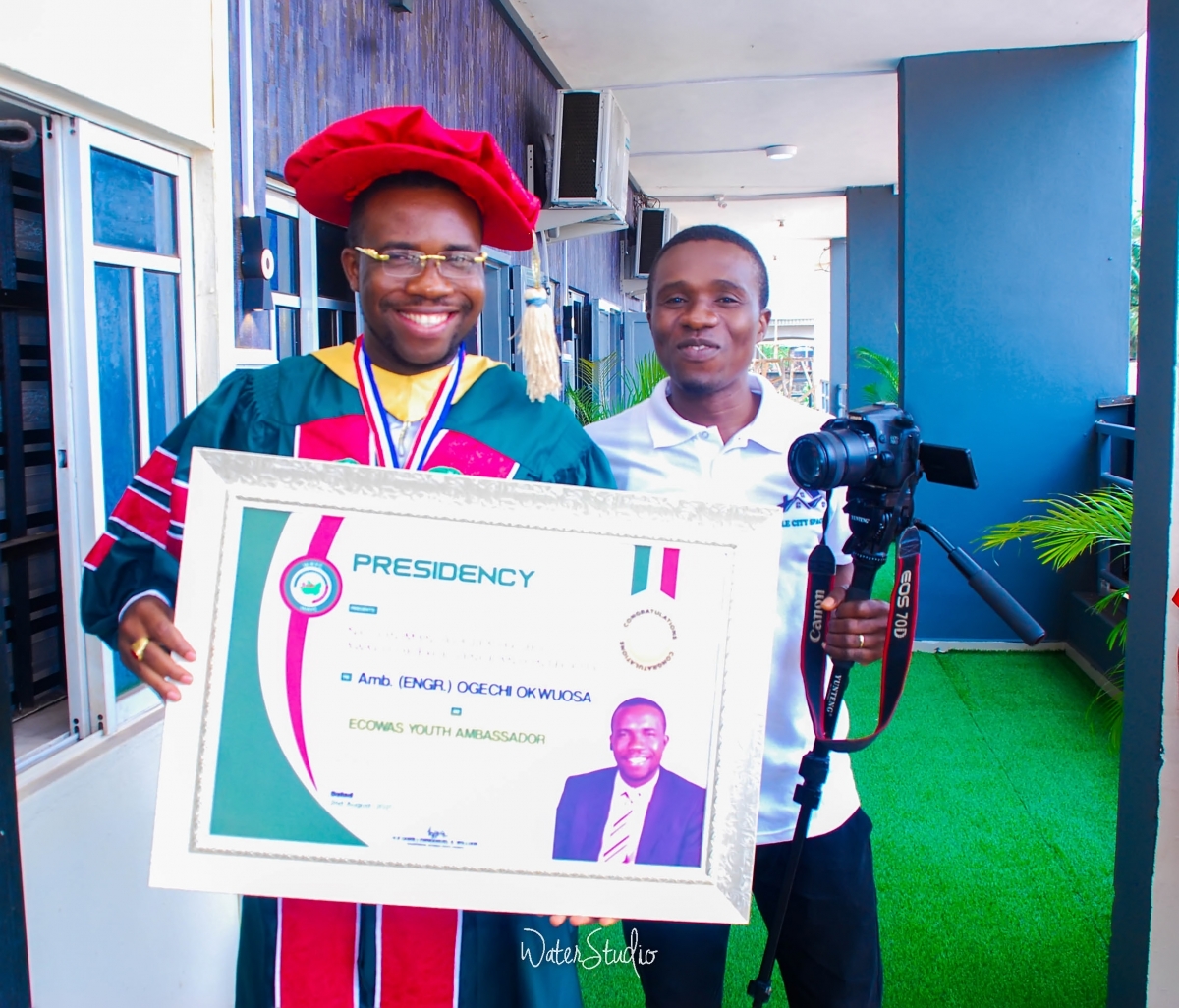 ECOWAS Youth Council Ambassador Award speech