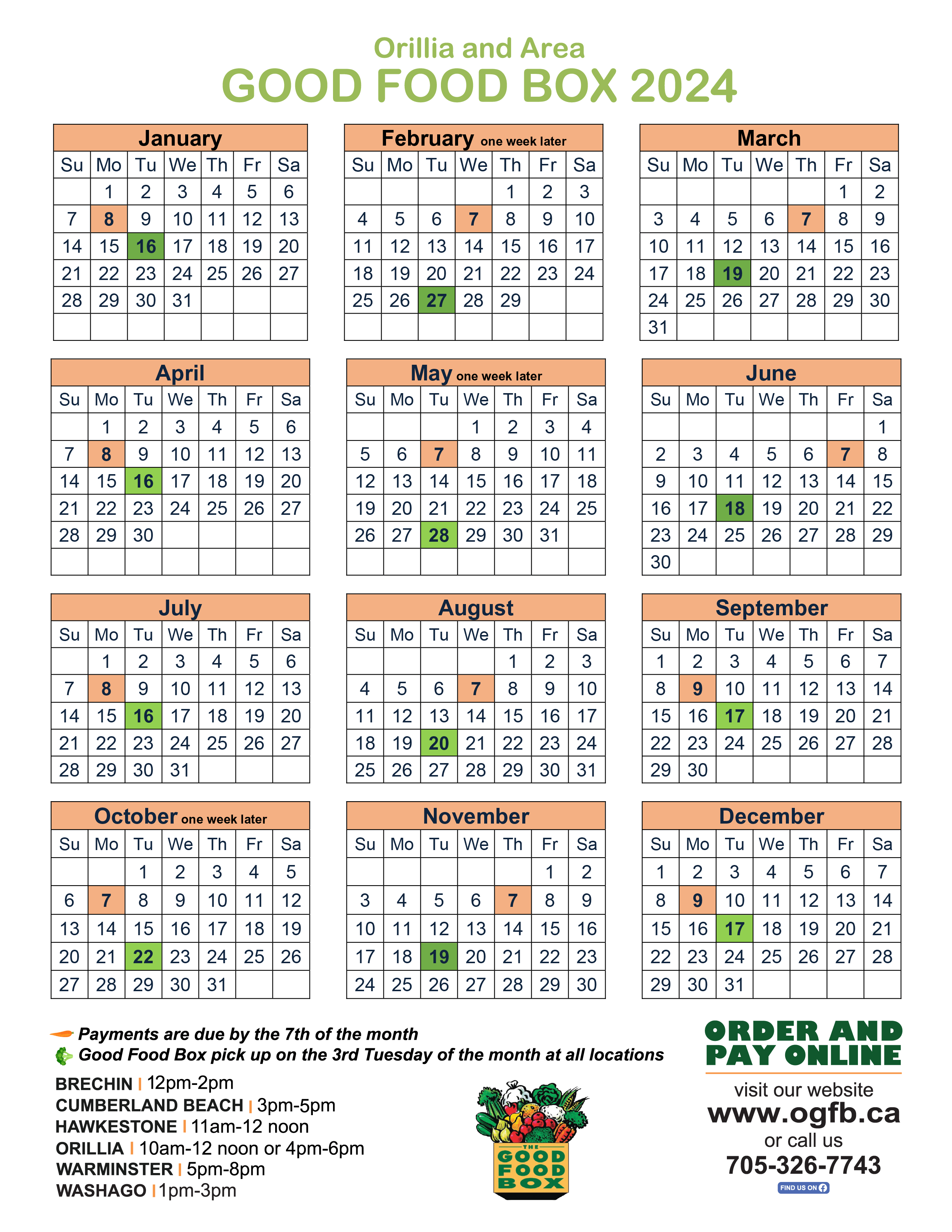 Orillia & Area Good Food Box