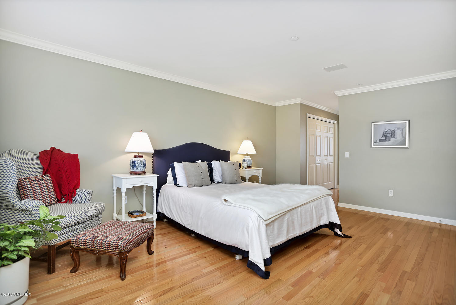 master bedroom Old Greenwich Gables