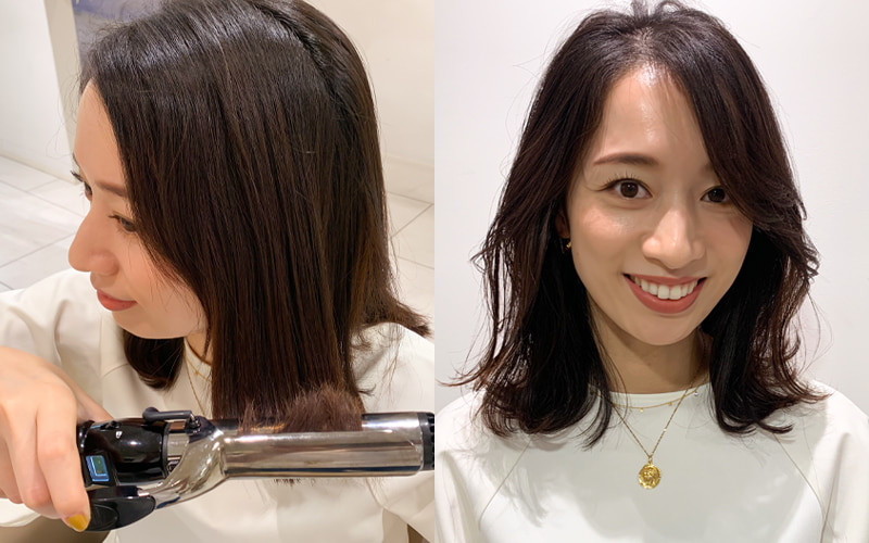 ミディアムレイヤーのおしゃれヘアスタイル！ こなれアレンジや巻き方も紹介 Oggi.jp