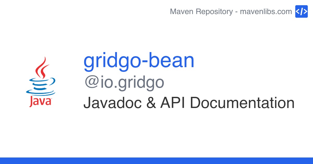 gridgobean Javadoc io.gridgo