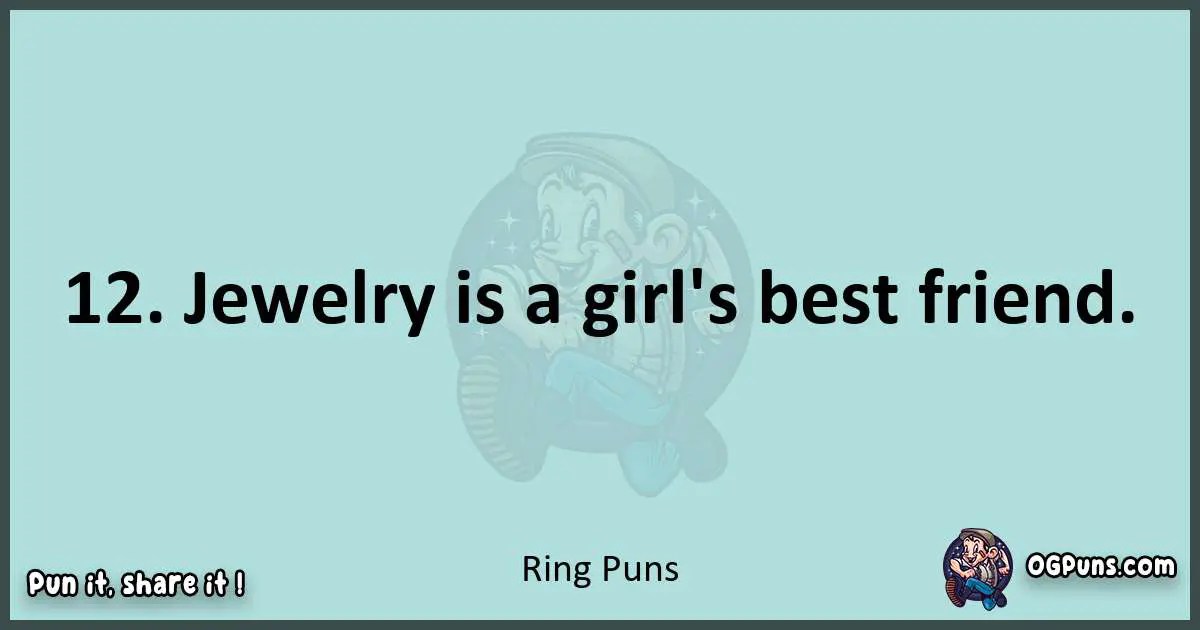 "240+ Ringtastic Puns A Gem of Wordplay Brilliance!"