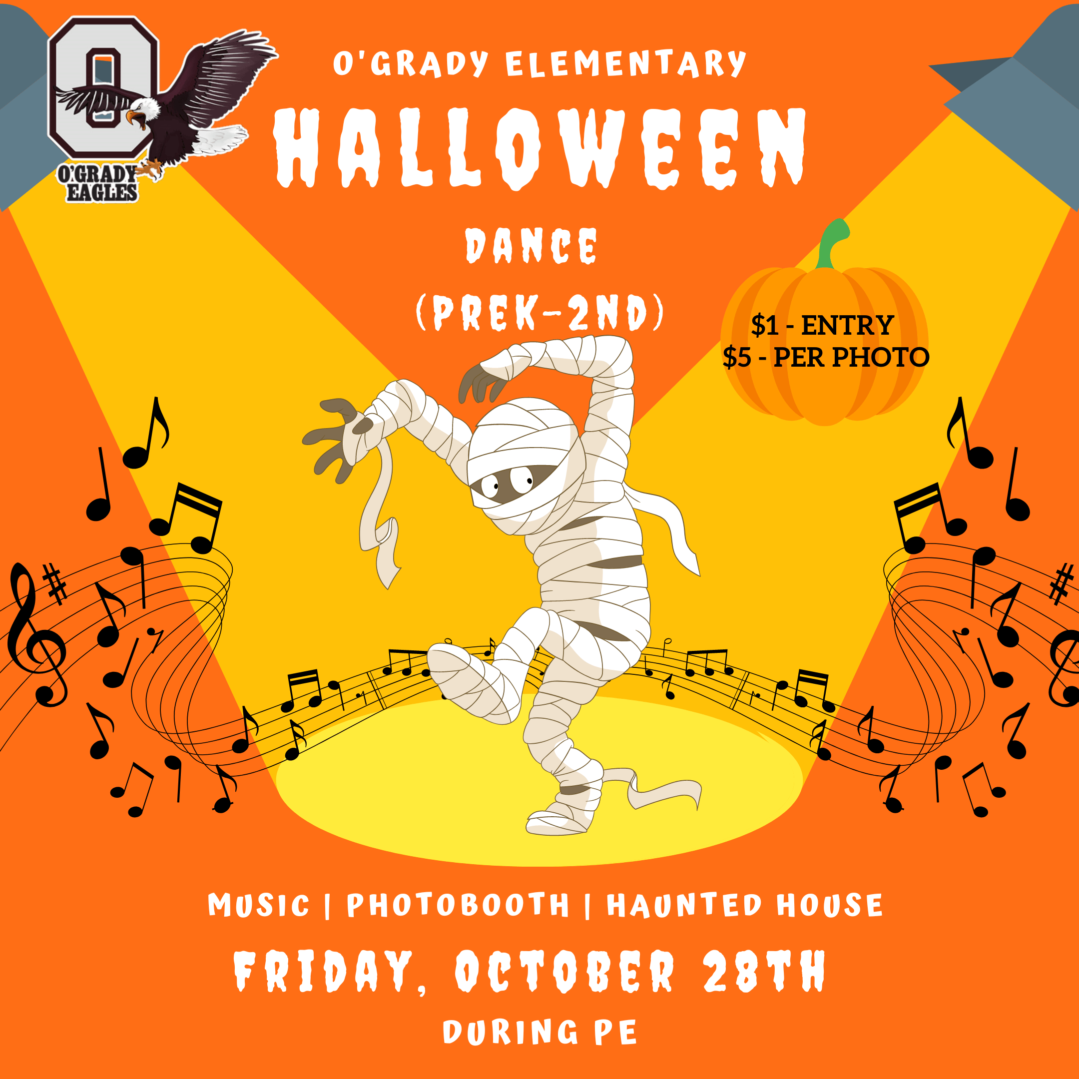 Halloween Dance O'Grady Elementary School