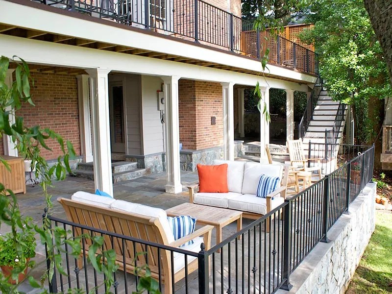 MultiLevel Patio and Deck Design in North Arlington, VA O'Grady's