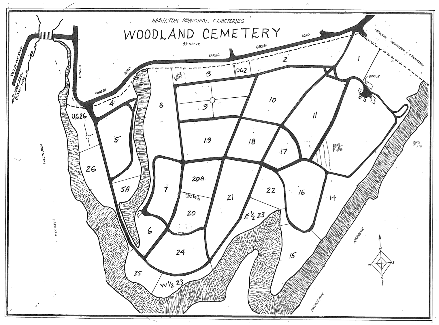 Hamilton_East Flamborough Township , Woodland Cemetery, Section 10 B