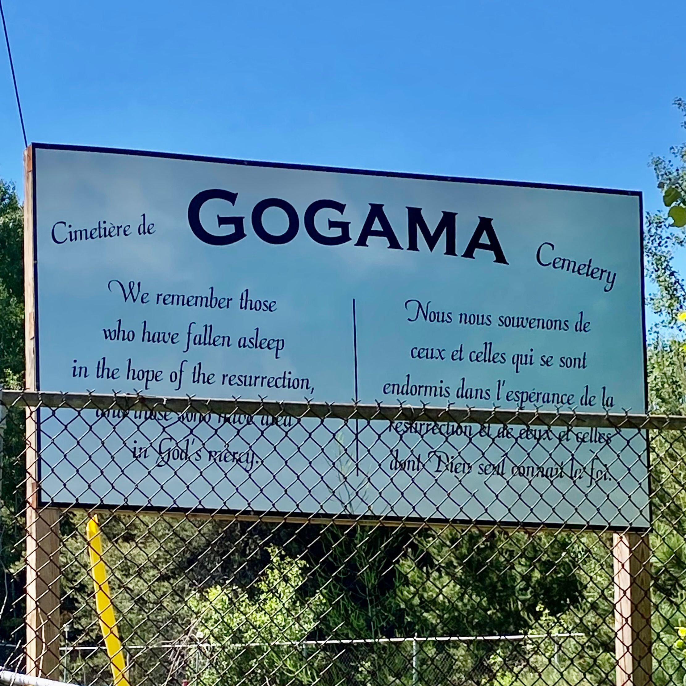 Gogama Cemetery (Updated 2017) Ontario Ancestors