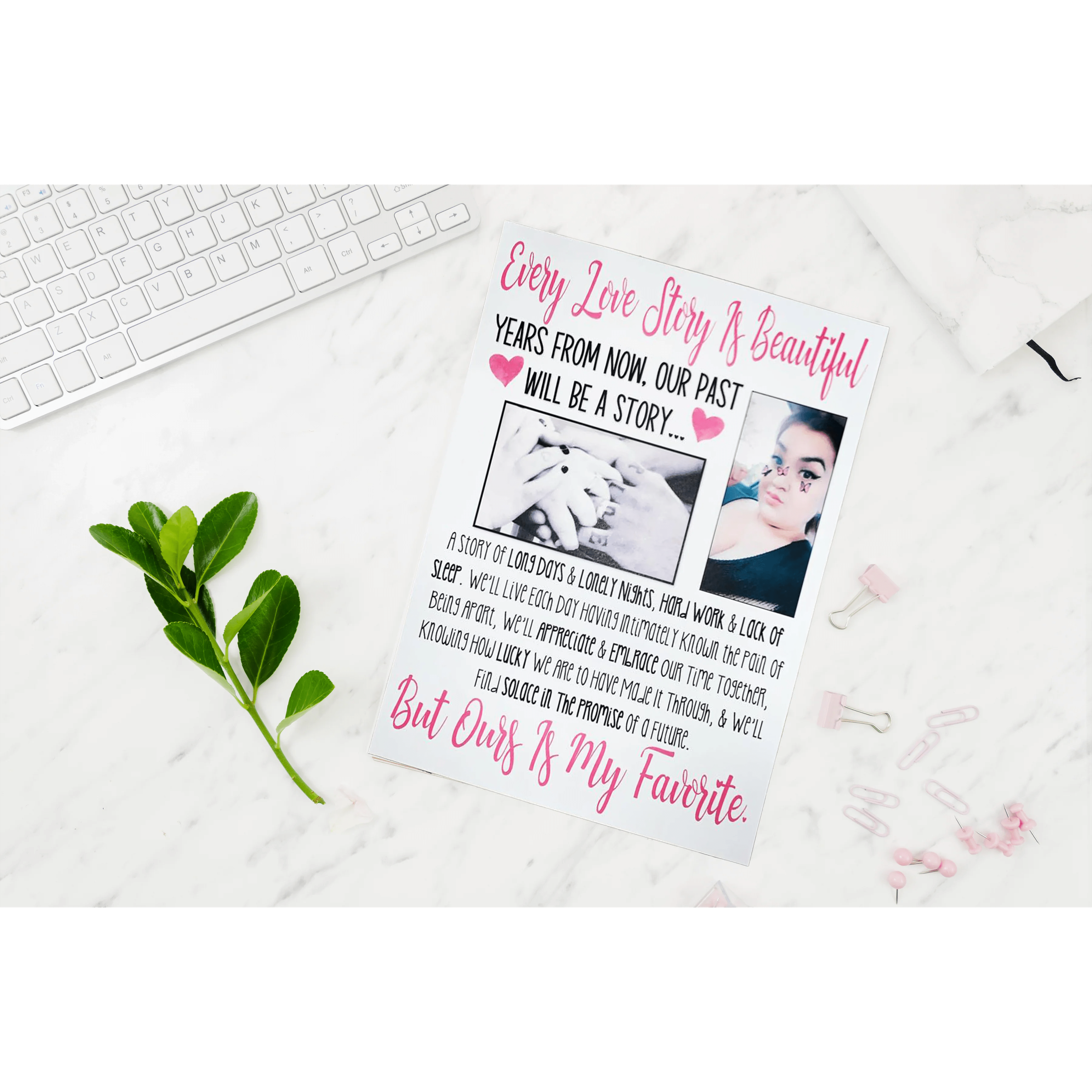 Every Love Story Is Beautiful OG Stationery