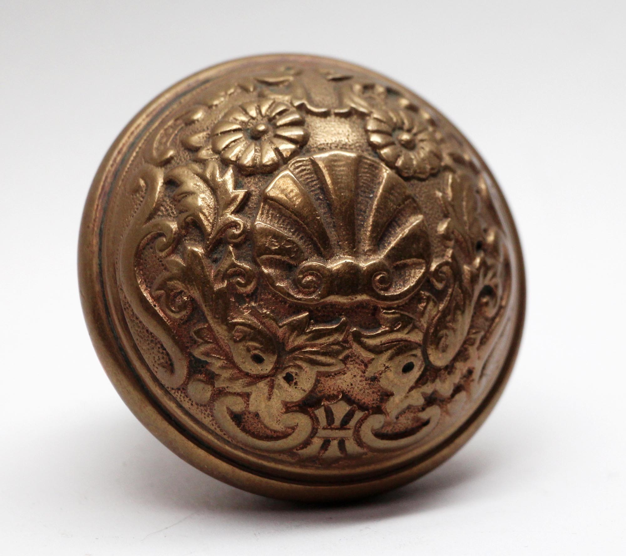 Cast Brass Spanish Renaissance Corbin Entry Door Knob Olde Good Things