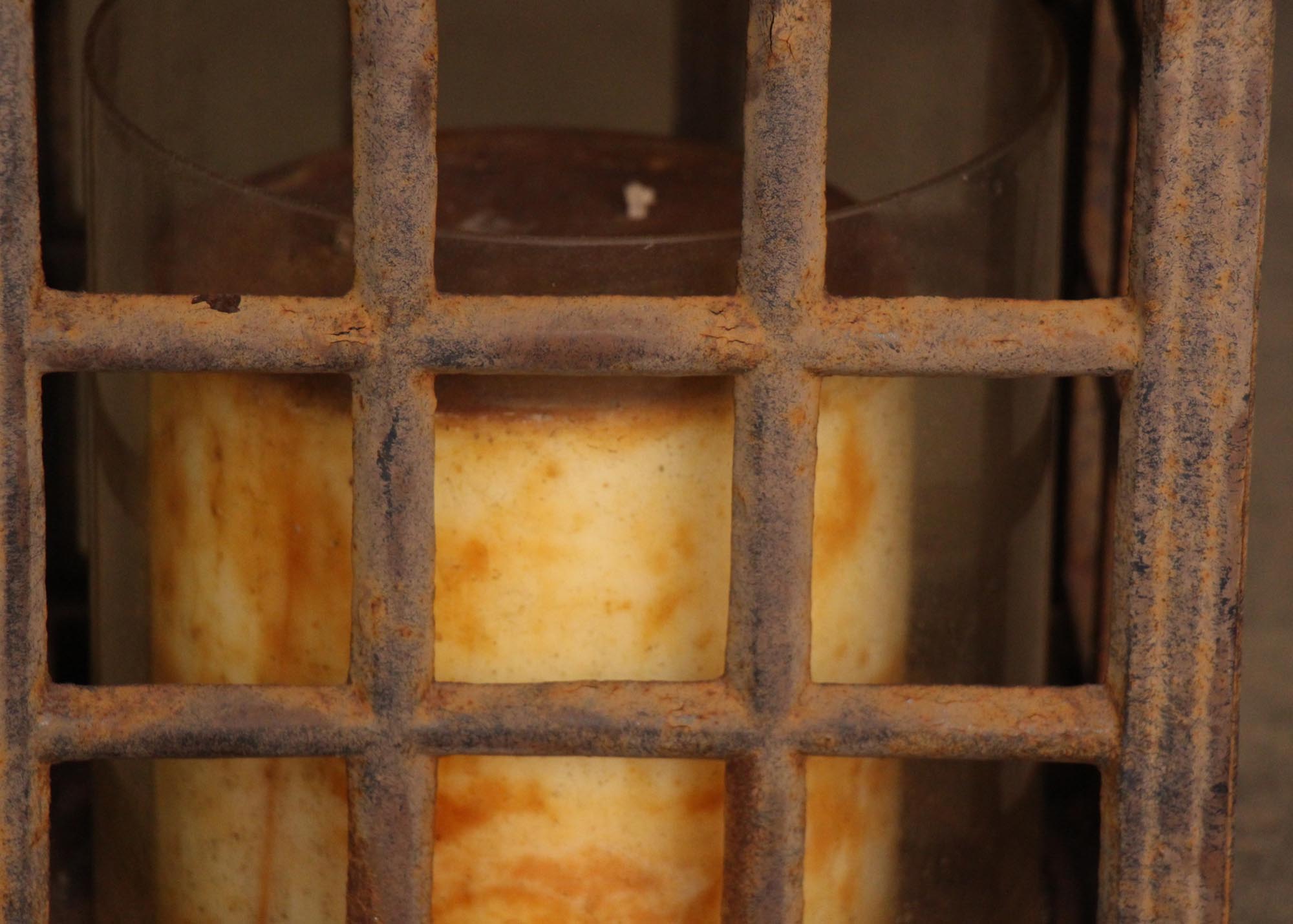 Antique Cast Iron Hanging Candle Holder Olde Good Things