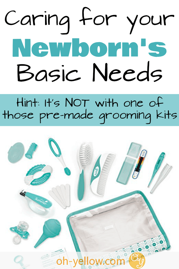 Baby Grooming Kit & First Aid Kit What New Moms Really Need Oh Yellow