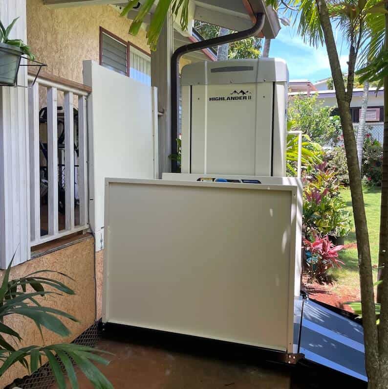 Platform Lifts Up to Six Feet Ohana Stairlifts