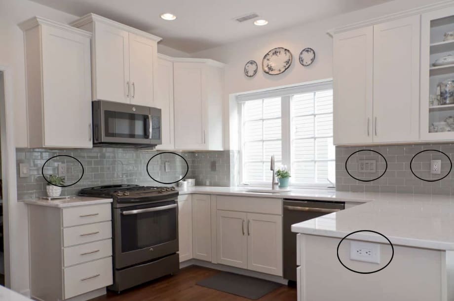 Kitchen Outlets Placement for Your Kitchen Design