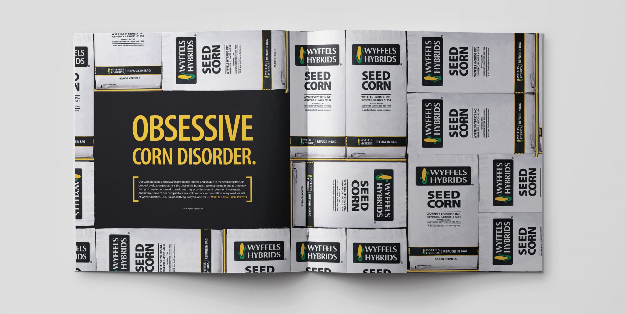 Wyffels Hybrids Advertising O&H Brand Design