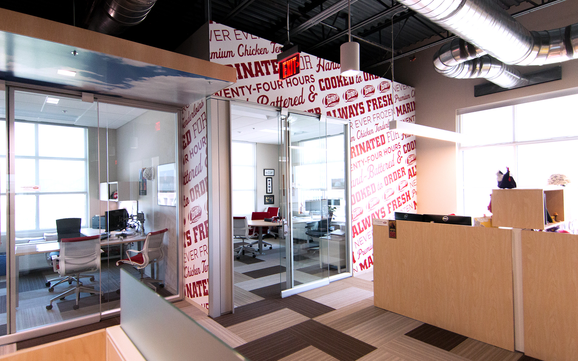 Raising Cane’s Headquarters O&H Brand Design