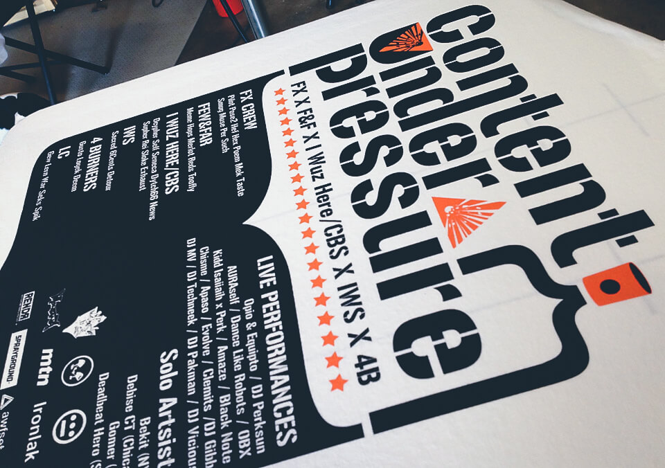 Content Under Pressure San Antonio Oh Boy! Print Shop