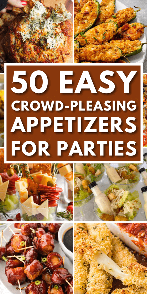 50 Easy Appetizers For a Party Guests Will Love!