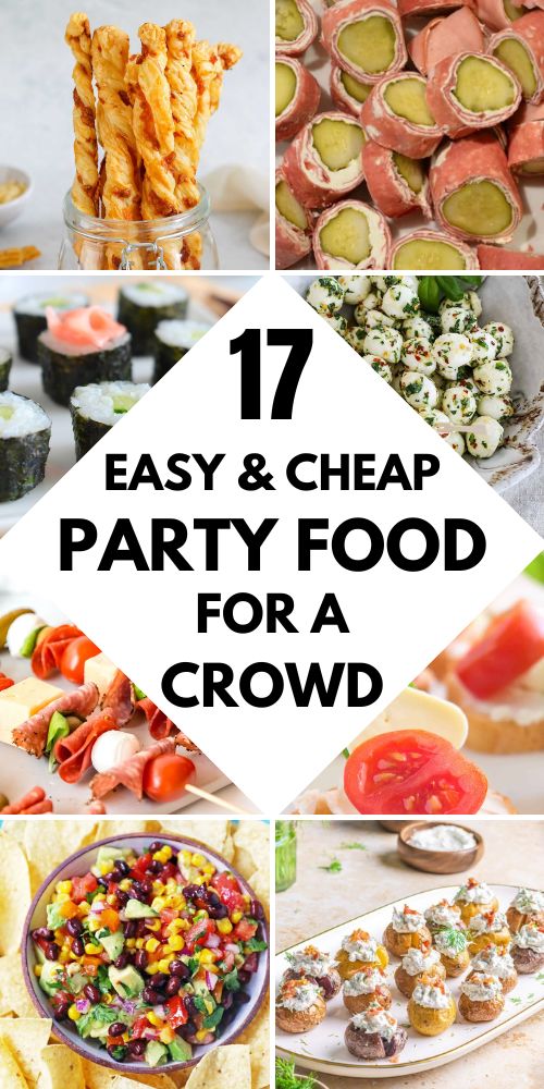 Easy Party Food For a Crowd Cheap OhClary